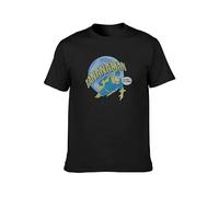 Bananaman Eat A Bananama Character T-Shirt Black XXL
