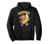 BANANAPE Funny Monkey Banana Pun For Kids Pullover Hoodie