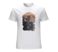 BANANATRIP Don Williams T-Shirt Printed Graphic White Mens Top Tee M