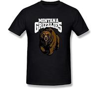 BANANATRIP Montana Grizzlies University of Montana Mens Black T-Shirt 3XL