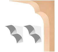 Bananaww 2 Pack Arch Corner Kit, Rounded Doorway Arch Trim Molding, Paintable Foam Wall Decor Panels, DIY Interior Door Frame Accent, Lightweight Decorative Arch Kit