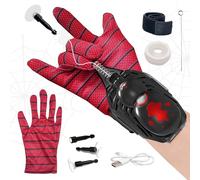 BananMelonBM Spider Web Launcher for Kids, Web Shooters Launch Distance 8Ft, Fun Toys Cool Gadgets Includes 1 Spider Gloves, Superhero Costume Gift for Kid, Boys & Girls