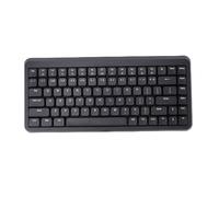 banapoy 2.4G Wireless Keyboard, 75% Compact 84 Keys Plug and Play Silent Scissor Switch Gaming Keyboard with 12 Multimedia Shortcut Keys, for Window PC Laptop Desktop (Black)