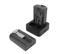 banapoy 2 Pack 6500mAh Replacement Battery, Rechargeable Doorbell Camera Batteries with Charger Station, Battery Charger Kit for Ring Video Doorbell 1 2 3 4, 3 Plus