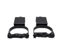 banapoy 2PCS 360 Rotating Pull Up Handles for Barbell Strength Training Workout, ABS Ergonomic Pull Up Bar Grip Handles, Support to 300 Pounds, Antislip and Sweat Proof