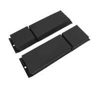 banapoy 2Pcs Boat Contour Fender, Anti Impact Vertical Protection Docking Boat Bumper Marine Dock Fender Guard with Elastic Cords, for Pontoon, Jet Skis, Low Gunwale, 24in X 6.5in