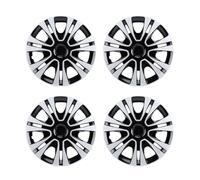 banapoy 4Pcs 14 Inch Hubcap Wheel Cover Replacement, Stylish R14 Hub Caps Set, ABS Material Exterior, Tire Cap Universal Wheel Rim Cover for Most Car Trunk SUV
