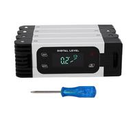 banapoy 60CM Folding Level, 4 Section Foldable Multi Angle Ruler, Digital Level Tool and Protractor, Magnetic Leveler Measuring Tool, for Corners, Staircases, Woodworking