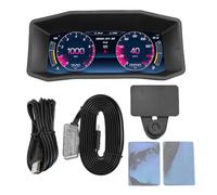 banapoy Car Inclinometer Accelerometer, Accurate GPS Head Up Speedometer KMH, Digital HUD Level Tilt Gauge Angle Slope Meter for Most Cars SUVs Trucks Offroad Vehicles