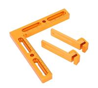 banapoy CNC Workpiece Positioning Fixture, Positioning Squares with Repeatable Position Side Clamping, T Slot Perforated Tables CNC Vise Clamps for Woodworking