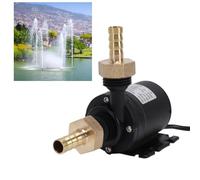 banapoy DC12V Water Circulation Pump Aquarium Fish Tank Fountain | Quiet Submersible Utility Pump, 800L/H 16.4ft Lift 19W Brushless Motor, Small Water Circulator for Cooling System Brewing