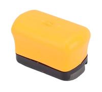 banapoy Denibbing File, Double Sided Grinding Mini Paint File Tool, Magnetic Attraction Paint Run Removal Tool for Repairing Car Retention, Yellow