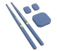 banapoy Electric Air Drum Set,Portable Virtual Kit,Air Sticks Set Reality Digital Somatosensory Stick for Beginners Children Adults(Blue),(banapoywqhfavc4uk-11)