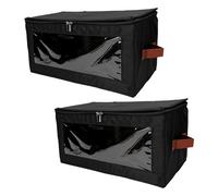 banapoy Filament Storage Box, Foldable Large Capacity 3D Printer Filament Spool Storage Container, Organizer Box with Desiccants for Home Workshop Studio Under Table (2 Sets)