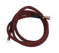 banapoy Hotend Wire Harness Replacement for Chiron, Nylon Woven Sleeve Hotend Cable Harness, Replacement Extruder Cable Professional 3D Printer Accessories