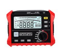 banapoy Insulation Resistance Tester, 0M to 100G, 50V,100V,500V,1000V Megohmmeter, Digital Voltage Tester with DAR PI Function Backlight Data Hold for Motors Solar HVAC Electrical