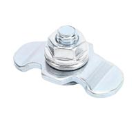 banapoy L Track Double Lug Threaded Stud Nut Fitting, 20Pcs Metal M8 L Track Bolts, L Track Rails in Your Van Pickup Truck Cargo Tie Down, Accessories (20mm)