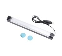 banapoy LED Black Light Bar, 380 to 400nm Portable Magnetic LED Blacklight Bar with Switch & USB Plug for Poster Room Body Paint Halloween Glow Party Plug and Play