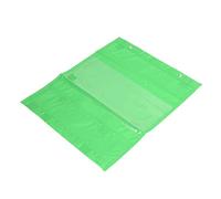 banapoy Magnetic Clear Pocket Chart Bright Colors for Students 5 Rows Schedule Pocket Chart for Classroom Home School Activities, Suitable for Small Groups 16.5 X 13.8 X 0.4in (Green)