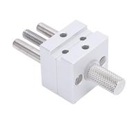 banapoy Metal Handy Mini Vise, High Handheld Vice Grip Clamp with 14x Alternative Holes, Adjustable Width to 1.18 Inches, for Jewelry Watches Making Tools