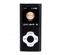 banapoy MP3 Player with Bluetooth 5.3, 1.8 Inch Screen, HiFi Sound Music Player, Voice Recorder, Supports 64GB, for Kids, Adults, Sports, Travel (Black)
