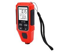 banapoy Paint Thickness Gauge, 0 to 2000m Range, High Accuracy Digital Coating Thickness Tester, Paint Depth Tester for Home Renovation, Wall Car Inspection (Red)