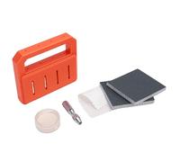 banapoy Pray Gun Needle Repair Sharpener Tool for 0.2mm 0.3mm 0.5mm Needles, Airbrush Needle Sharpener Tool, Repairer with Grinding Holes for Artists