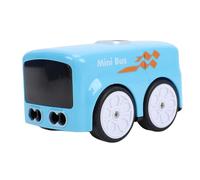 banapoy RC Bus Toy for Kids, ABS Infrared Sensing Gestures Control Toy Bus with LED Expression Light and Music, 4 Interactive Smart Modes, Model Cars Gifts for Boys Girls (Blue)