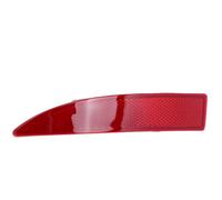 banapoy Rear Bumper Reflector, High Transmittance Anti-aging Red Lens, Left and Right Side Marker Bumper Reflector Lenses with Precision Fit Snap Installation for MK3 2021+ (Left: 265757838R)