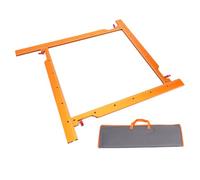 banapoy Rectangle Router Jig, Aluminum Alloy Track Saw Guide Rail Kit, Slots Mortises, Groove Router Jig, Guide Rail Connection Kit for Woodworking Grooving