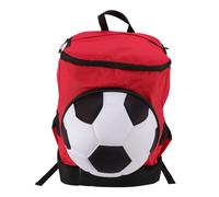 banapoy Soccer Backpack, Breathable Mesh Back Panel and Separate Ball and Shoe Compartments Football Backpack, Sports with Ventilated Shoe Pocket, for Football Training Activities (Adult Size (Fits