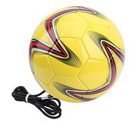 banapoy Soccer Training Belt, Professional Football Practice Equipment with Elastic Rope for Drills, Tight Stitching Durable PVC Material (Size 4)