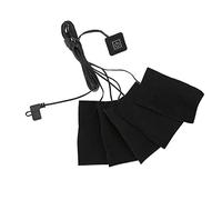 banapoy USB Electric Cloth Heater Adjustable Heating for Neck Lumbar Back Abdomen Warmer Tool for Pet Bed Black Size: 11 X 7cm