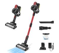 Banas Cordless Vacuum Cleaner 15000PA, 6-in-1 Multi-Function, LED Light, Handheld & Stick Vacuum for Hard Floor, Carpet, Pet Hair, Sofa, Car