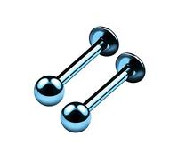 BanaVega Titanium Anodised G23 16g 1.2mm 3mm Marilyn Monroe Tragus Earrings Piercing Jewelry More Colours & Sizes, Titanium