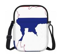 BANBADP Thailand Flag Map Printed Shoulder Purse for Women, Compact Crossbody Bag with Adjustable Strap for Travel Party