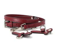 banbeln Mini Bags Leather Shoulder Strap Terracotta Nude TAUPE Nave Blue Bag Straps (Red2,SET)