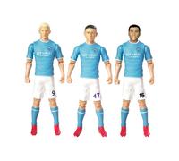 Banbotoys Manchester City Team Fully Articulated Figurine Bundle in Blue Banbotoys Blue