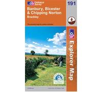 Banbury, Bicester & Chipping Norton OS Explorer Map 191