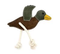 Banbury & Co Duck Suede Chew Toy | Durable Rope Legs | Gentle on Teeth | Encourages Exercise & Play