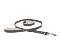 Banbury & Co Luxury Dog Collar And Lead Set Grey (One Size)