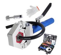 BANCHEE Hydraulic Hose Crimper AC Crimping Tool for Barbed and Beaded Hose Fittings, Air Conditioning Repaire Ac Hose Crimper with 7 Die Set( BC-71500)