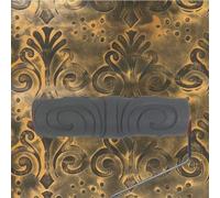 BANCOO 10'' Rubber Timeless & Regal Pattern Texture Embossed Roller - DIY Textured Wall Decor Tool for Household Home Renovation & Art Craft(BC4116L)