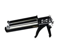BANCOO Professional Double Caulking Gun for 400mL/13.5 fl oz(1:1 Mix Ratio),Sausage Caulking Gun | Metal Dual Epoxy Gun, Hand Double Component Dripless Adhesive Cartridge Applicator