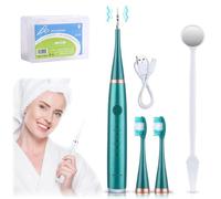 Bancroftngre Electric Tooth Cleaning Instrument, Water Flossers for Teeth, Portable Rechargeable Ipx7 Waterproof Water Teeth Cleaner Picks for Home Travel (Basic-B)