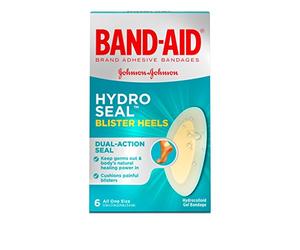 BAND-AID® Brand HYDRO SEAL® BLISTER HEEL CUSHIONS, 6 COUNT
