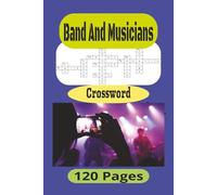 Band And Musicians Crossword: Music | Rock and Roll | Crosswords With Easy To Read Print about Bands, Musicians, Instruments, and More | 6.9 Inches, ... Gift for Vacations, Holidays, and Free Times