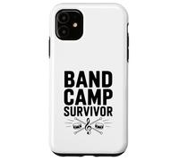Band Camp Survivor Funny Marching Band Music Lover Case for iPhone 11
