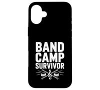 Band Camp Survivor Funny Marching Band Music Lover Case for iPhone 16 Plus