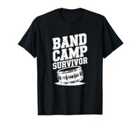 Band Camp Survivor, Marching Band Snare Drummer T-Shirt